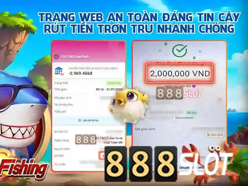 888 slot – Trải nghiệm đỉnh cao và tiện ích